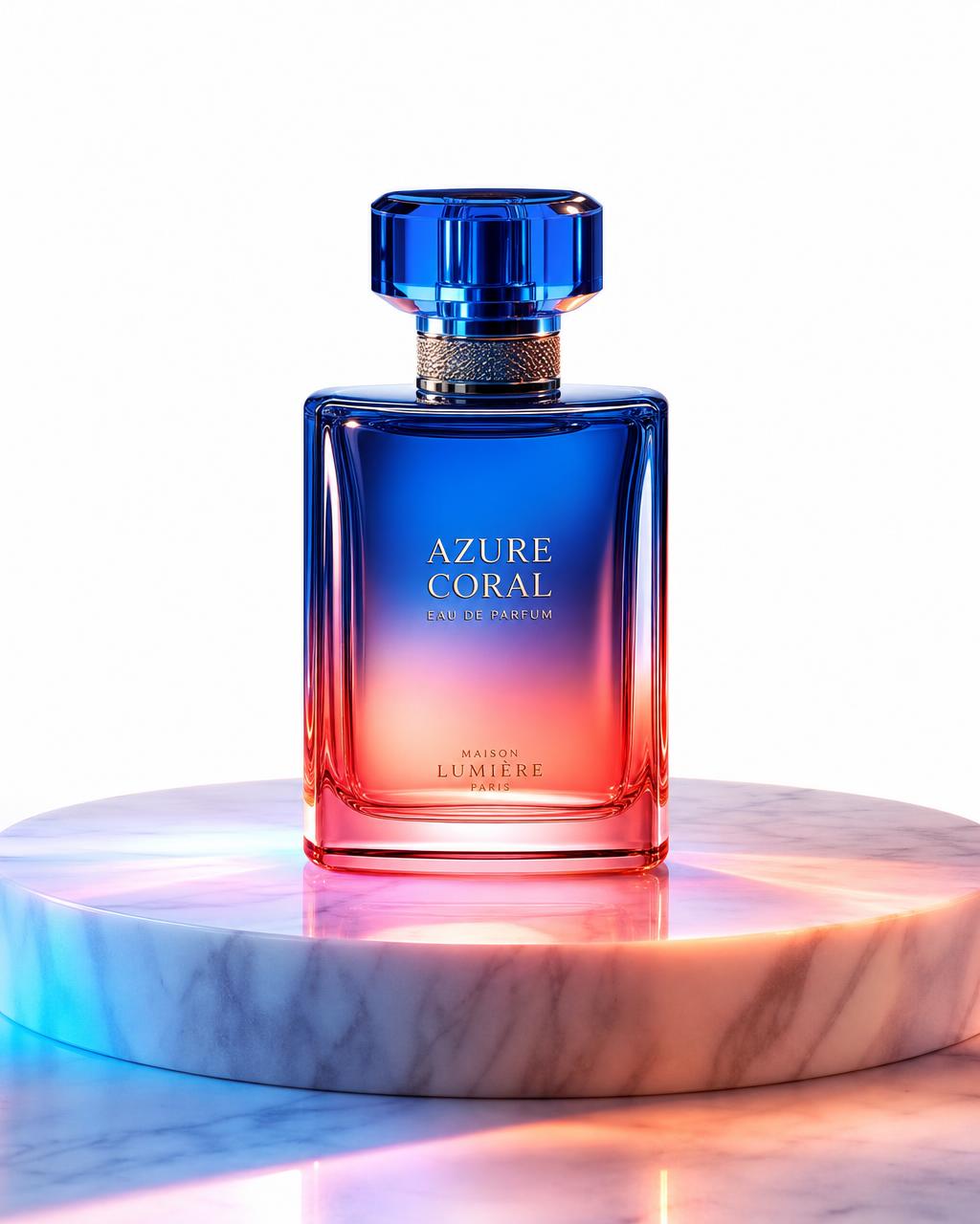 Photographie publicitaire d'un flacon de parfum réalisée à Rennes